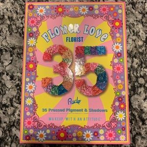 Rude Flower Love Florist palette